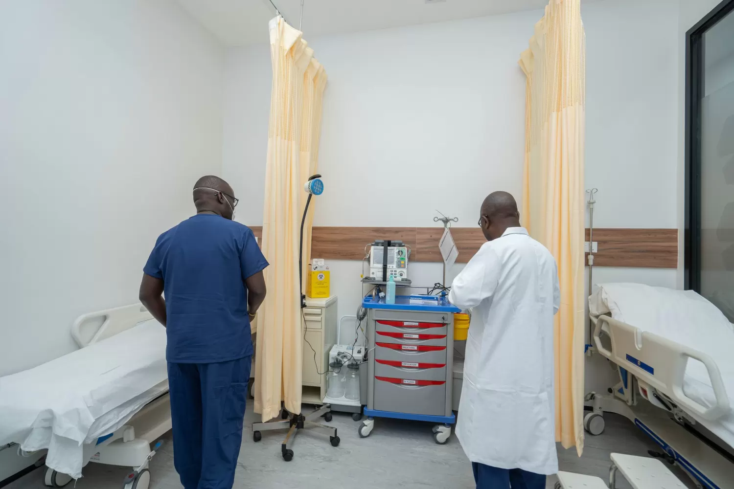 Procedure room at AmeriHealth Africa